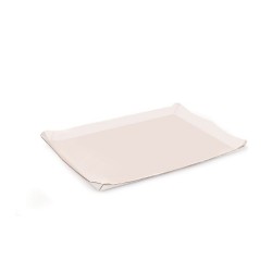 Plateau jetable en carton a4