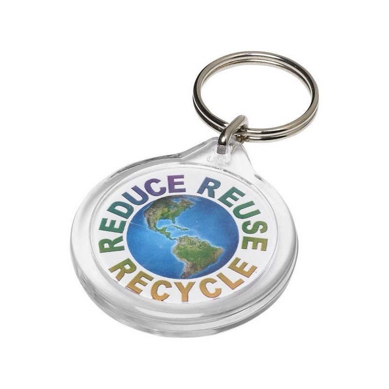 Porte-clés rond Orb