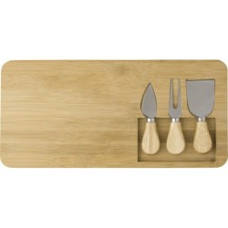 Set à fromage bambou 4 pièces