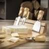 Plateau à fromages livré avec 4 couteaux