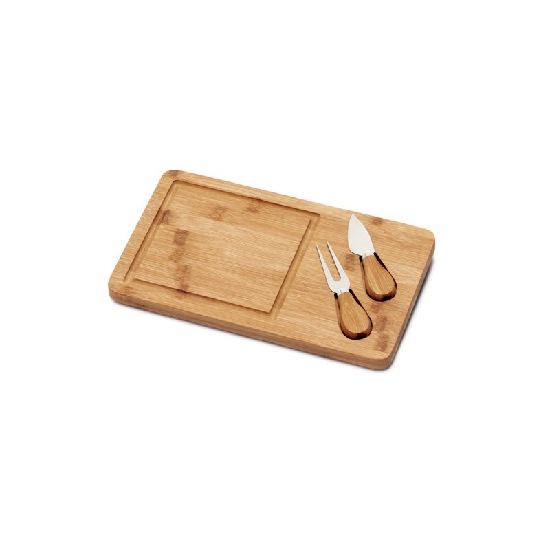 Plateau de fromages en bambou