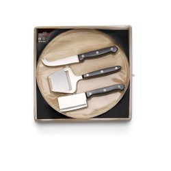Plateau à fromages livré avec 3 couteaux