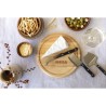 Plateau à fromages livré avec 3 couteaux
