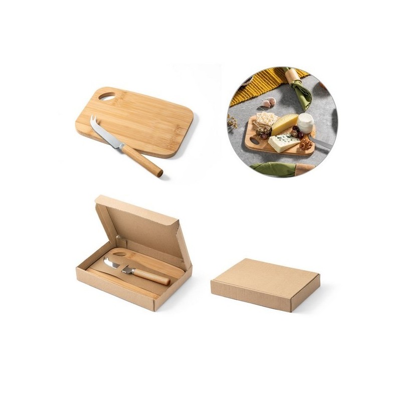 Planche et couteaux à fromage