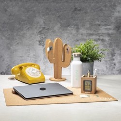 Support ordinateur portable en liège