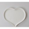 Assiette en forme de coeur