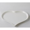 Assiette en forme de coeur