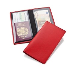 Compagnon de voyage en simili cuir de couleur