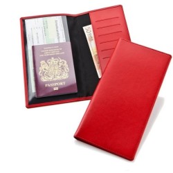 Compagnon de voyage en simili cuir de couleur