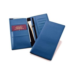 Compagnon de voyage en simili cuir de couleur