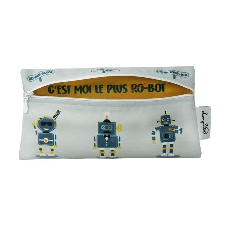 Trousse plate doublée full print work