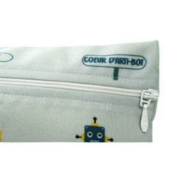 Trousse plate doublée full print work