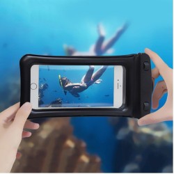 Pochette waterproof premium avec tour de cou