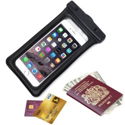 Pochette waterproof premium avec tour de cou