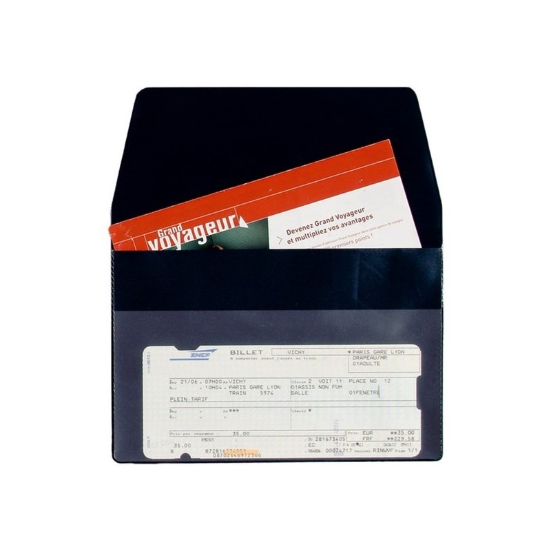 Pochette voyage A5 à rabat