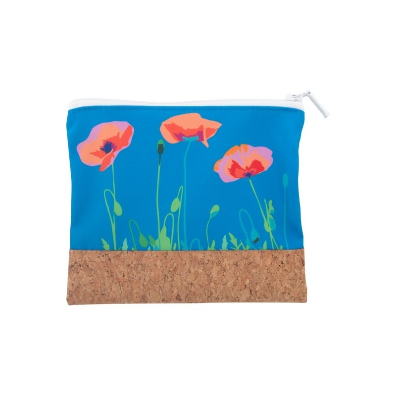 Petite trousse de toilette avec base en liège