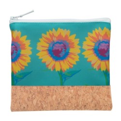 Petite trousse de toilette avec base en liège