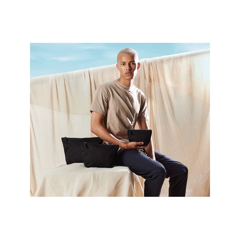 Pochette L coton bio 23x23cm