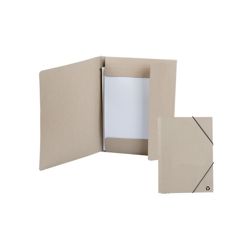 Porte-documents 25x34cm en papier recyclé