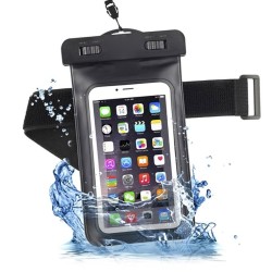 Pochette waterproof premium avec brassard sport