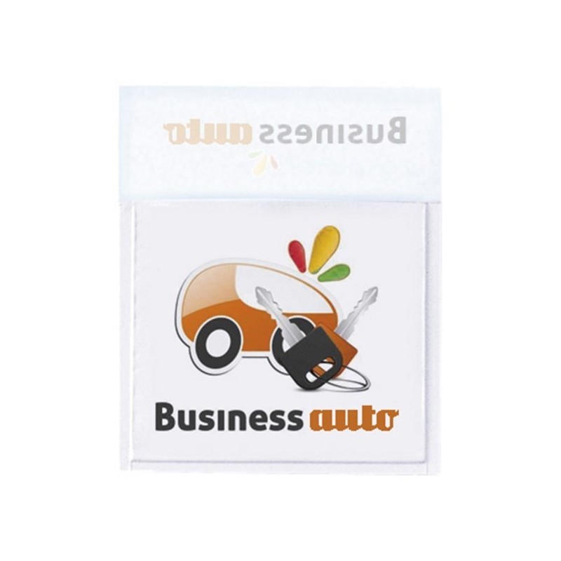 Porte-vignette assurance adhésif quadri