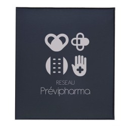 Pochette sante carrée 4 poches