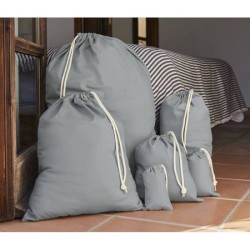 Poche en coton de couleur