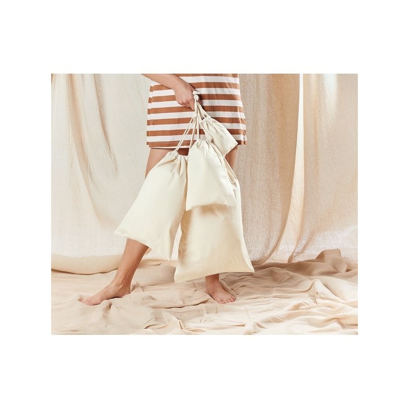 Pochon A5 en coton bio 14x20cm