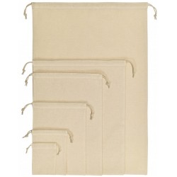 Pochon en coton bio 10x14cm