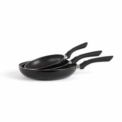 Set de 3 poêles intérieur pierre Domo Clip