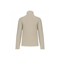 Polaire à col zippé anti-bouloches