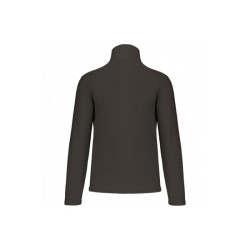 Polaire à col zippé anti-bouloches