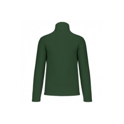Polaire à col zippé anti-bouloches