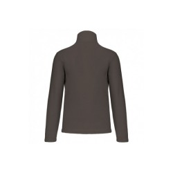 Polaire à col zippé anti-bouloches