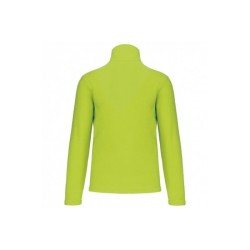 Polaire à col zippé anti-bouloches