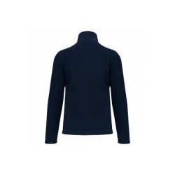 Polaire à col zippé anti-bouloches