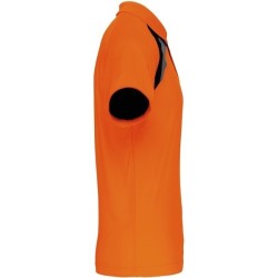 Polo sport manches courtes unisexe