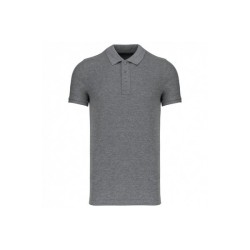 Polo piqué Bio manches courtes homme