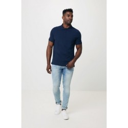 Polo en coton piqué et recyclé Iqoniq Yosemite
