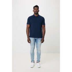 Polo en coton piqué et recyclé Iqoniq Yosemite