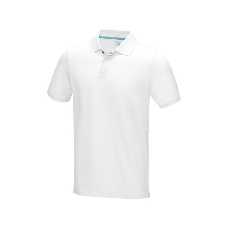 Polo Graphite bio GOTS manches courtes homme