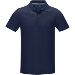 Polo Graphite bio GOTS manches courtes homme