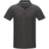 Polo Graphite bio GOTS manches courtes homme