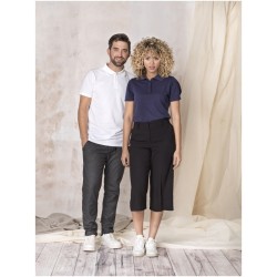 Polo Graphite bio GOTS manches courtes homme