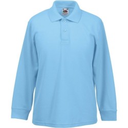 Polo enfant 65/35 manches longues - Fruit of the Loom
