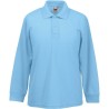 Polo enfant 65/35 manches longues - Fruit of the Loom