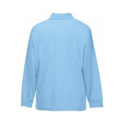 Polo enfant 65/35 manches longues - Fruit of the Loom