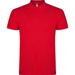 Polo homme manches courtes  STAR (Tailles enfants)