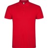 Polo homme manches courtes  STAR (Tailles enfants)