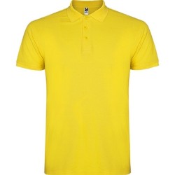 Polo homme manches courtes  STAR (Tailles enfants)